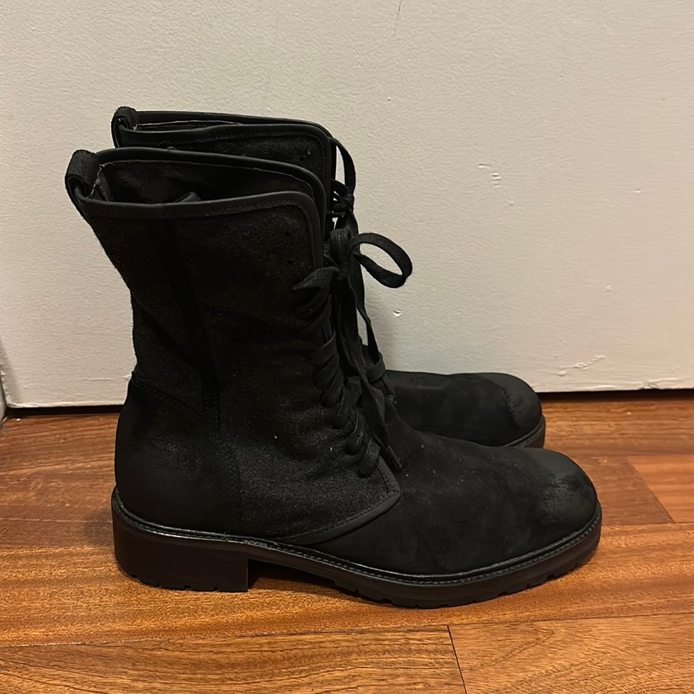 John Varvatos suede and wool men’s boots size 9 worn once